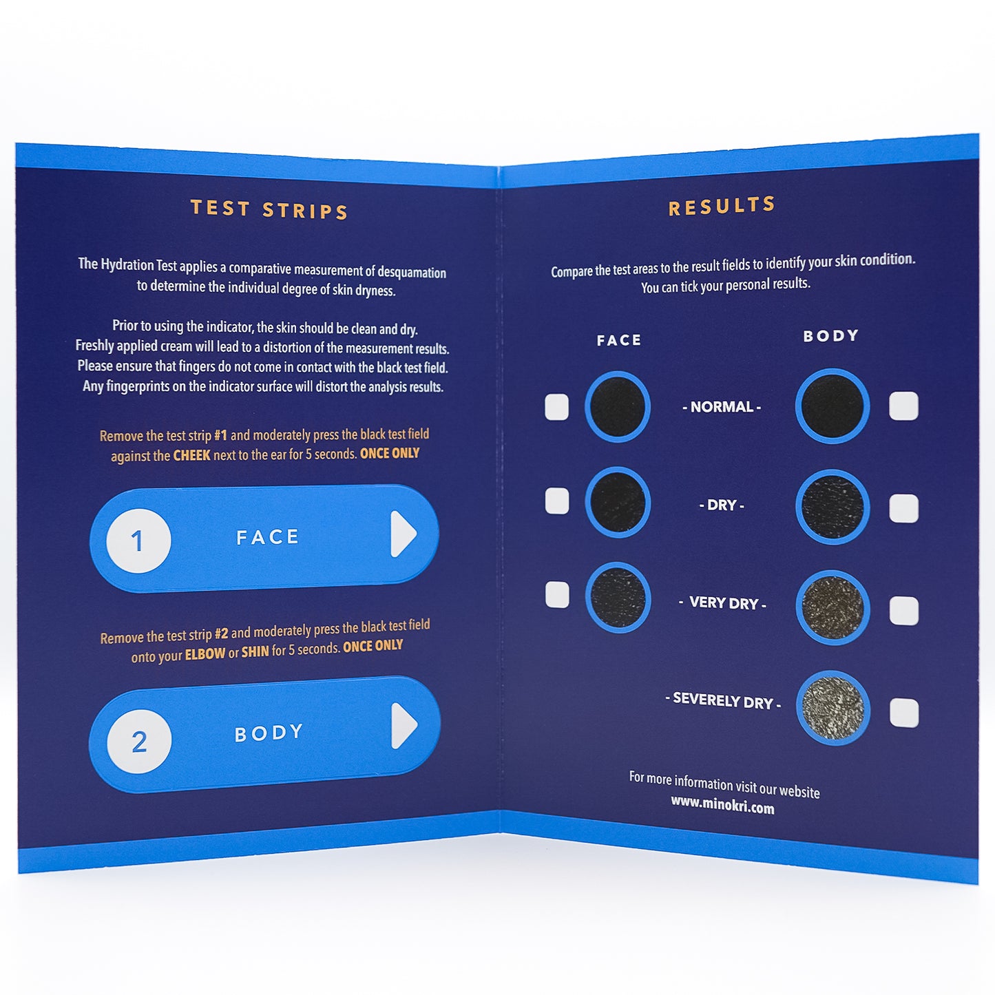 Skin Hydration Test - Pack of 50